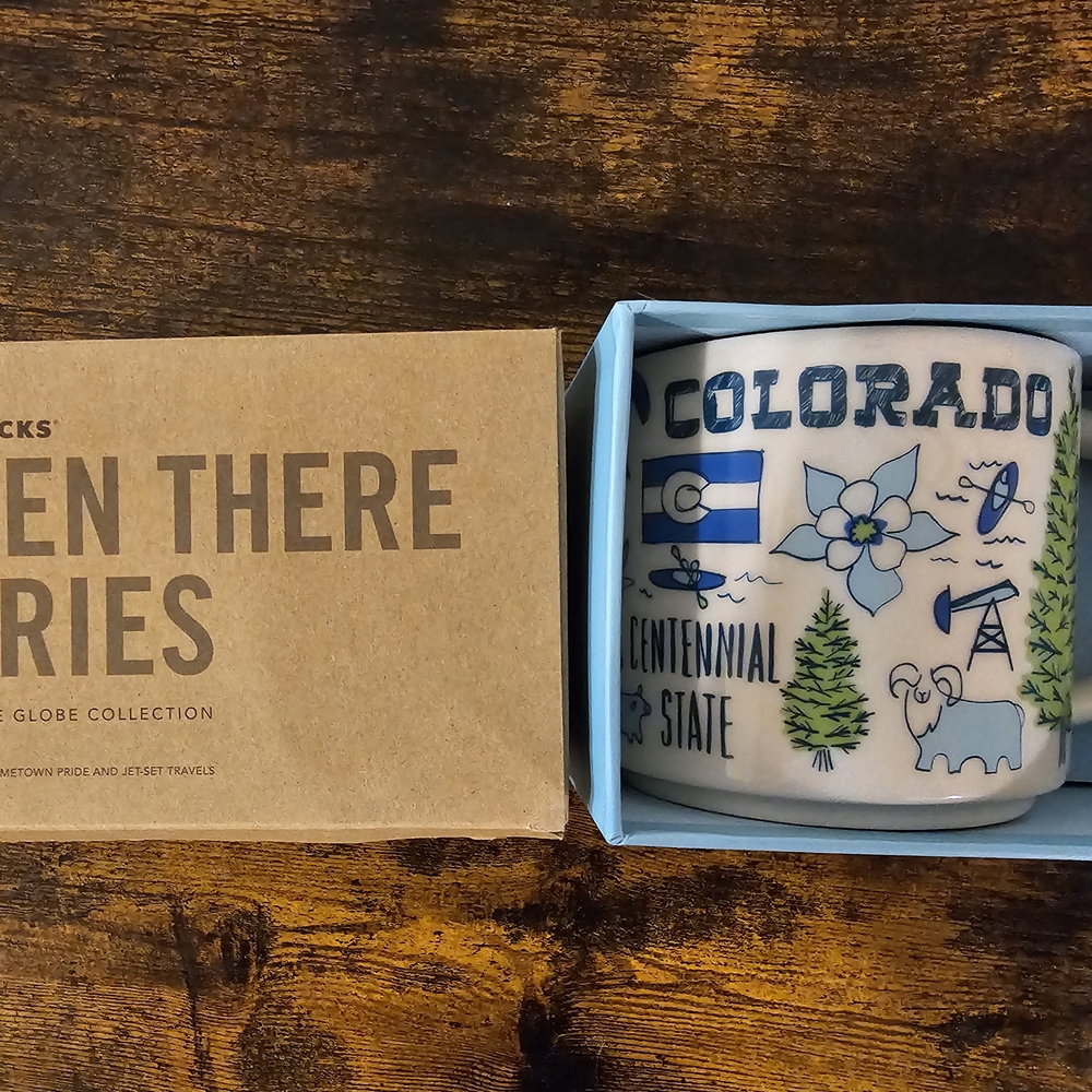 COLORADO Starbucks Been There Series 14oz Coffee Cup New in Original Box